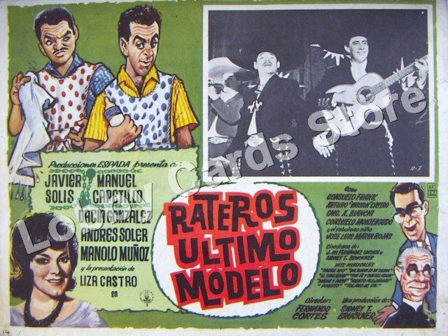 JAVIER SOLIS/RATERO ULTIMO MODELO